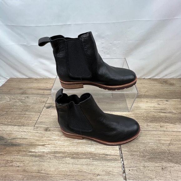 Kork-Ease Bristol Chelsea Boot Women’s Size 6M Black Leather - Picture 2 of 10